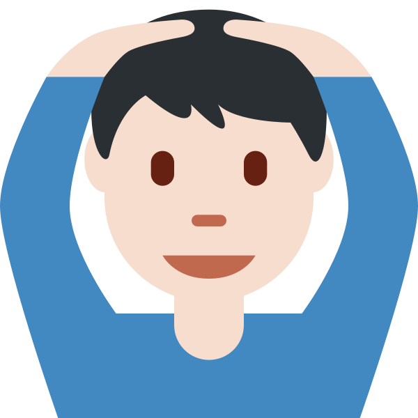 1f646 1f3fb 200d 2642 Fe0f Vector