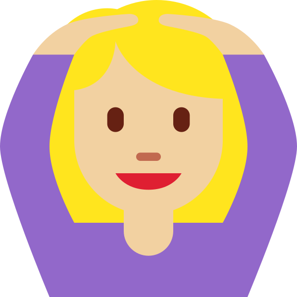 1f646 1f3fc 200d 2640 Fe0f Vector
