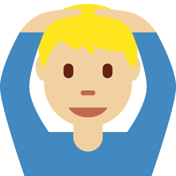 1f646 1f3fc 200d 2642 Fe0f Vector
