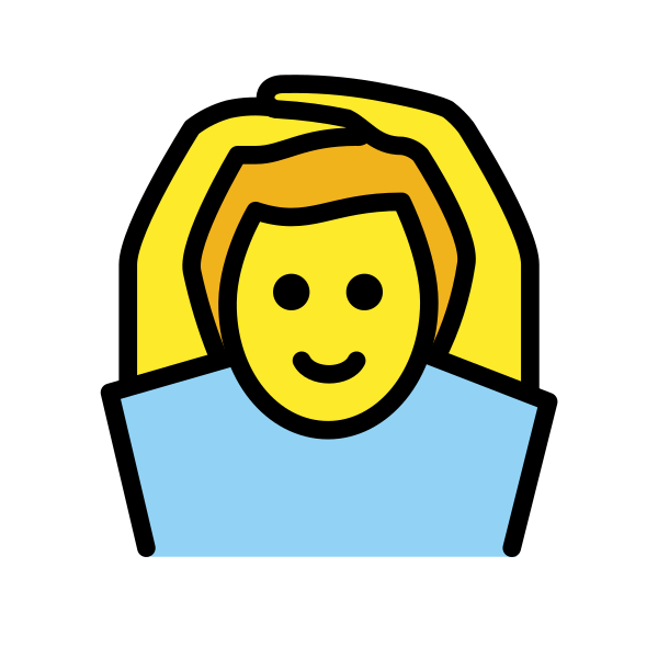 1F646 200D 2642 FE0F Vector