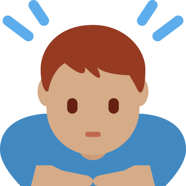 1f647 1f3fd 200d 2642 Fe0f Vector