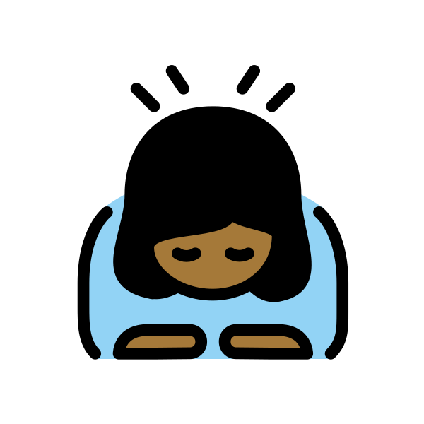 1F647 1F3FE 200D 2640 FE0F Vector