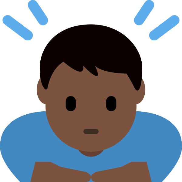 1f647 1f3ff 200d 2642 Fe0f Vector
