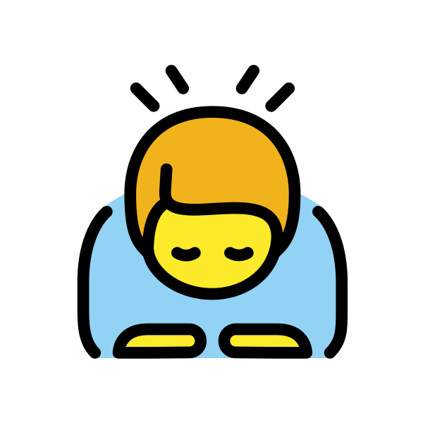 1F647 200D 2642 FE0F Vector