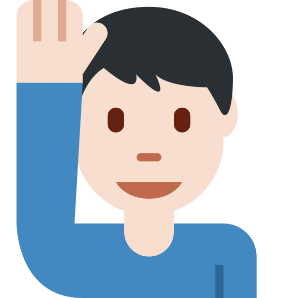 1f64b 1f3fb 200d 2642 Fe0f Vector