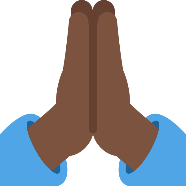 1f64f 1f3ff Vector