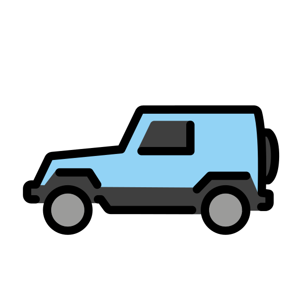 1F699 Vector