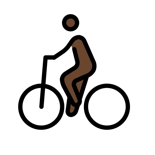 1F6B4 1F3FF 200D 2642 FE0F Vector