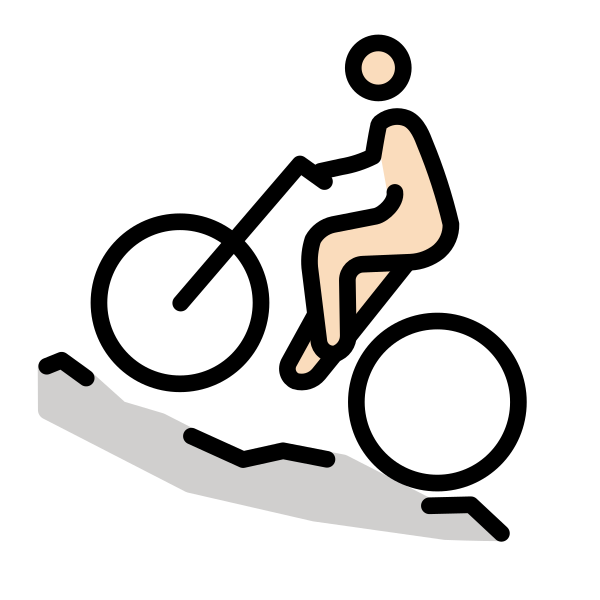 1F6B5 1F3FB 200D 2642 FE0F Vector