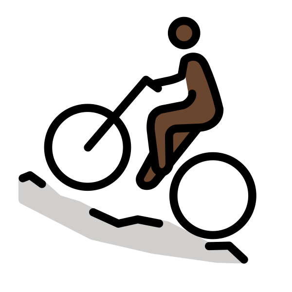 1F6B5 1F3FF 200D 2642 FE0F Vector