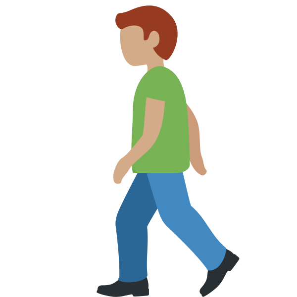 1f6b6 1f3fd 200d 2642 Fe0f Vector
