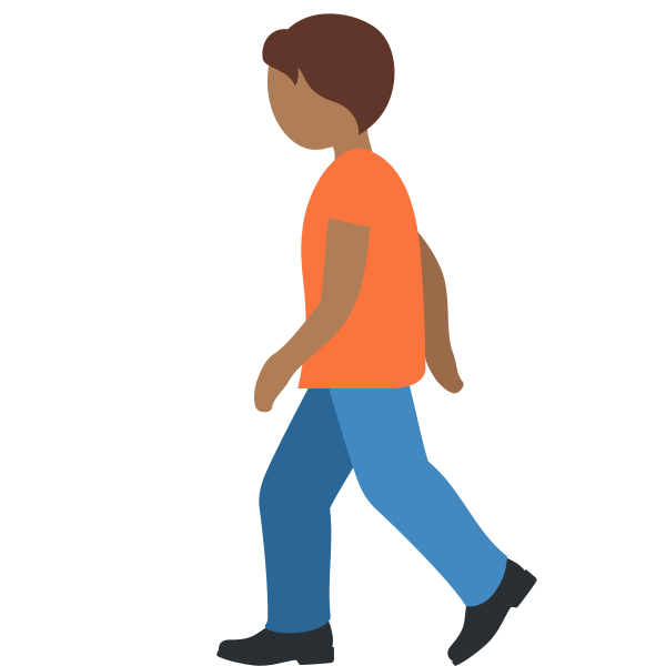 1f6b6 1f3fe