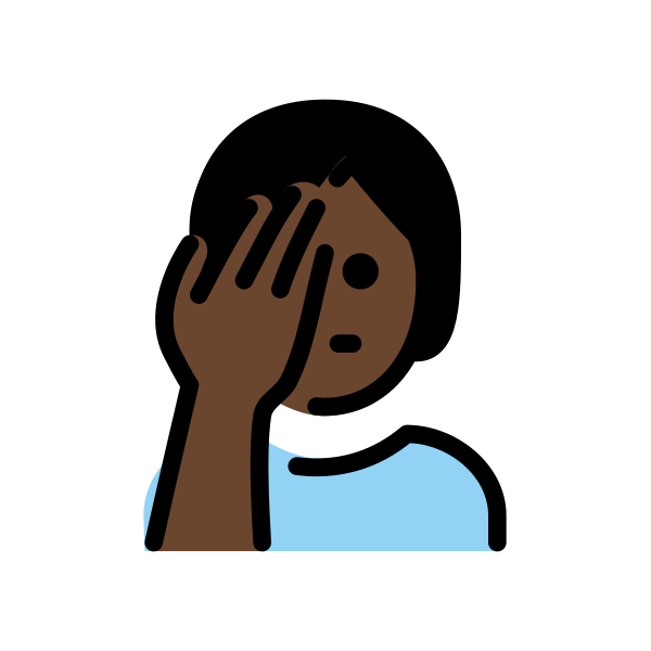 1F926 1F3FF Vector