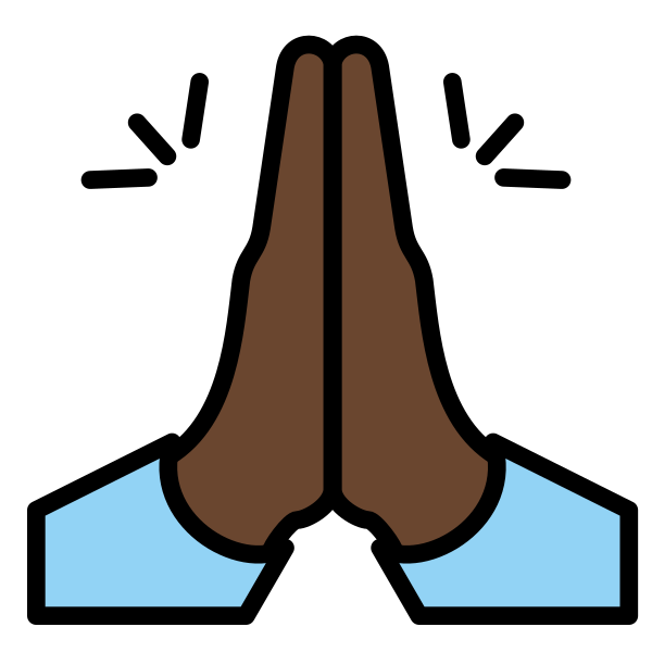 1F932 1F3FF Vector