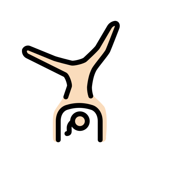 1F938 1F3FB 200D 2640 FE0F Vector