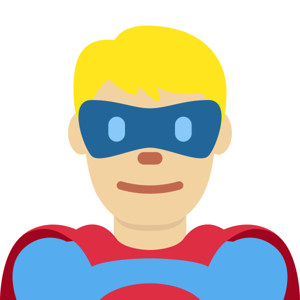 1f9b8 1f3fc 200d 2642 Fe0f Vector