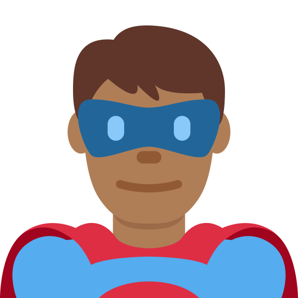 1f9b8 1f3fe 200d 2642 Fe0f Vector