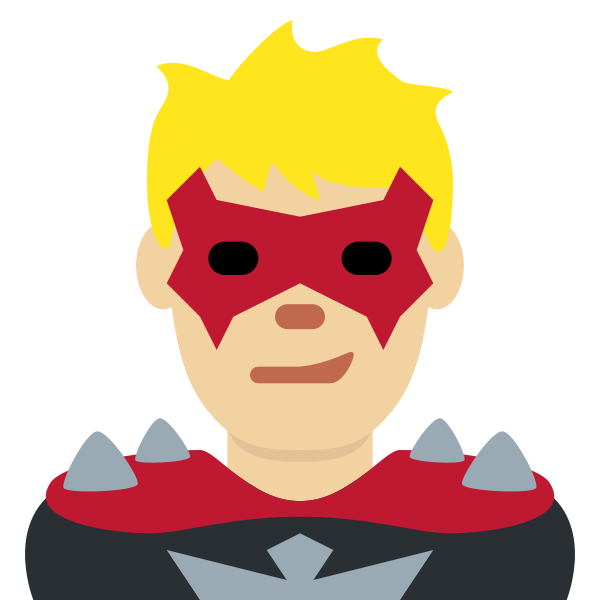 1f9b9 1f3fc 200d 2642 Fe0f Vector