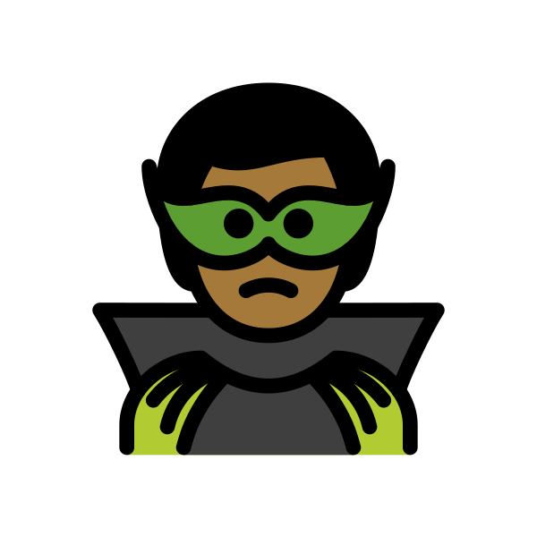 1F9B9 1F3FE 200D 2642 FE0F Vector