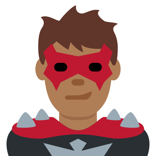 1f9b9 1f3fe 200d 2642 Fe0f Vector