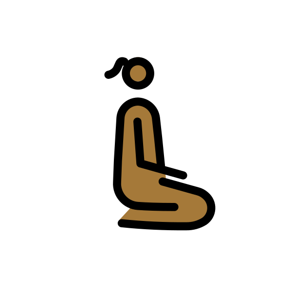 1F9CE 1F3FE 200D 2640 FE0F 200D 27A1 FE0F Vector