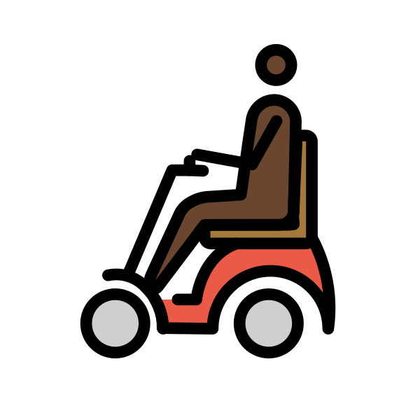 1F9D1 1F3FF 200D 1F9BC Vector