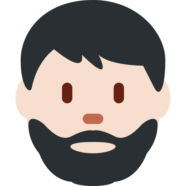 1f9d4 1f3fb 200d 2642 Fe0f Vector