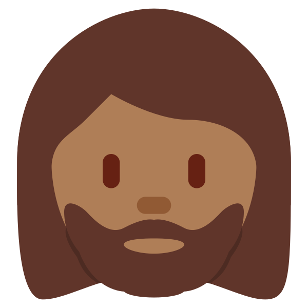 1f9d4 1f3fe 200d 2640 Fe0f Vector
