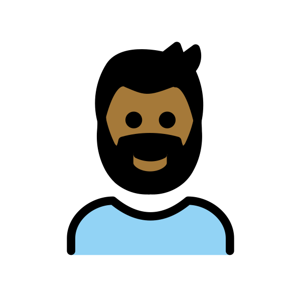1F9D4 1F3FE 200D 2642 FE0F Vector