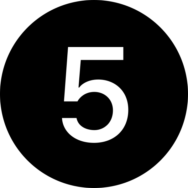 5 Circle Fill