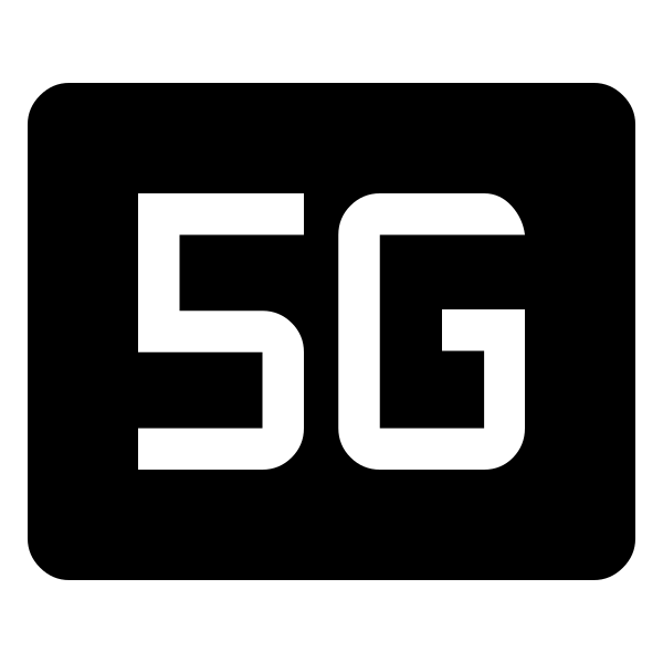 5g Mobiledata Badge Fill