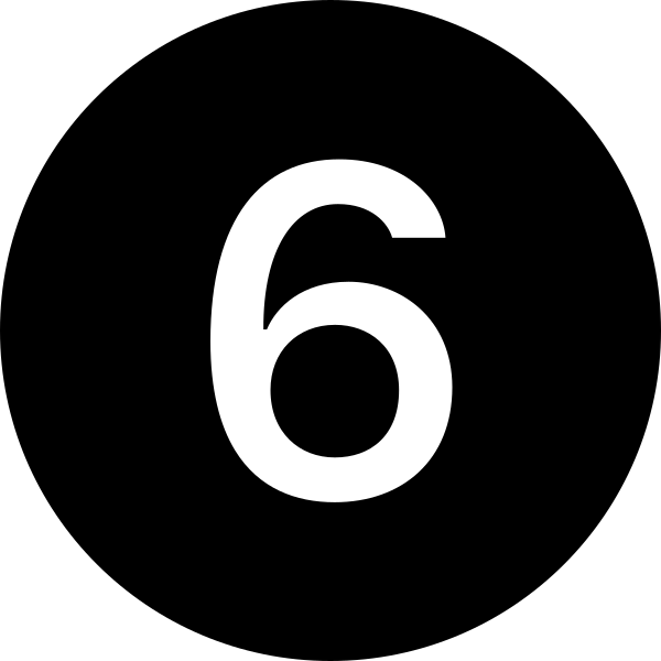 6 Circle Fill