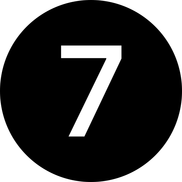 7 Circle Fill