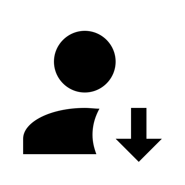 Account Arrow Down