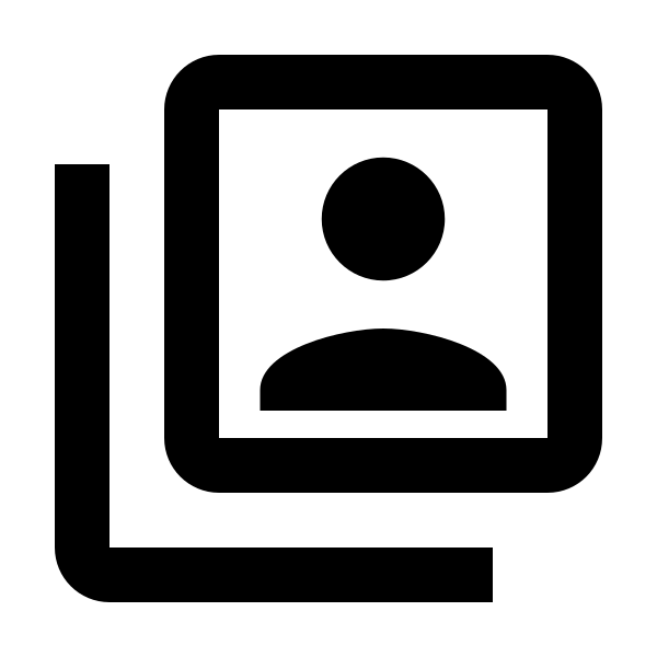 Account Box Multiple Outline