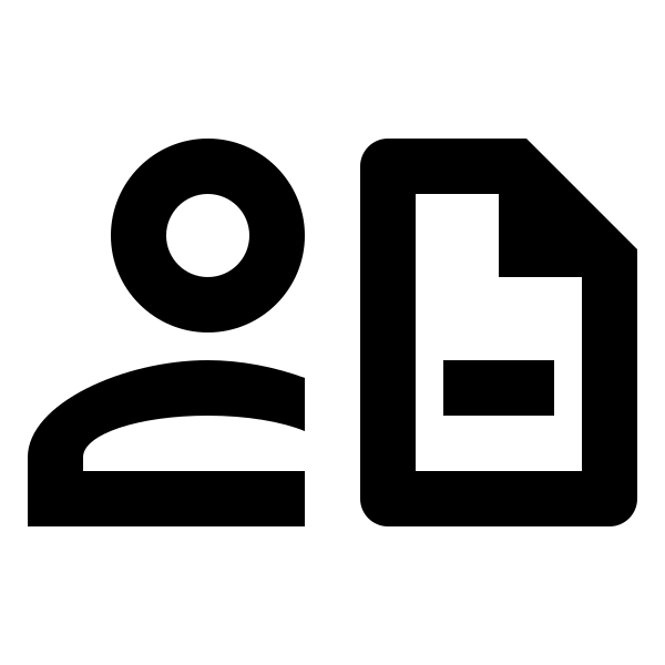 Account File Text Outline