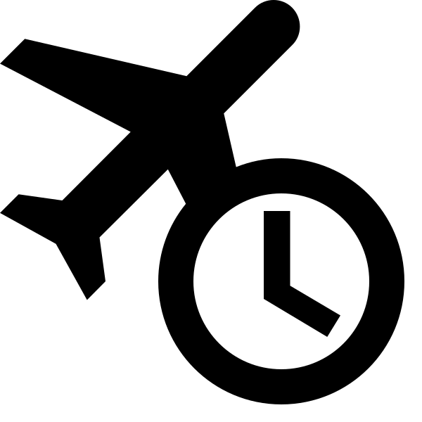 Airplane Clock