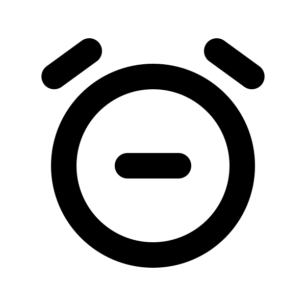 Alarm Minus