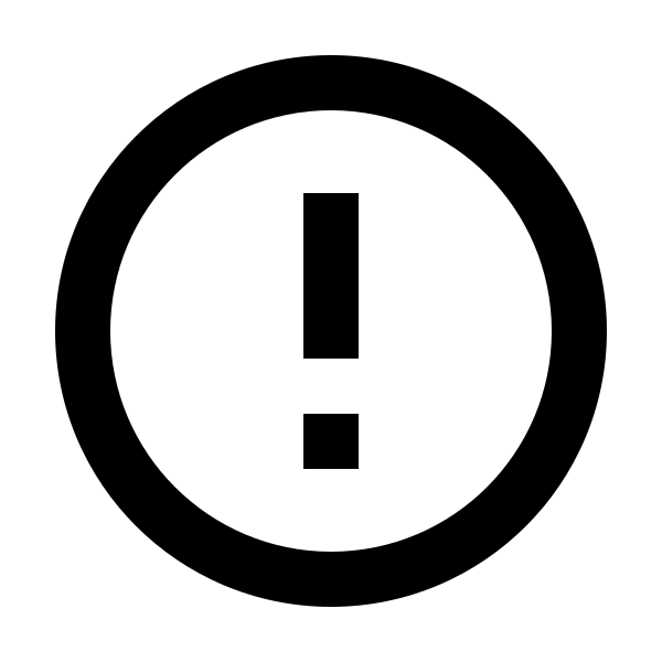 Alert Circle Outline