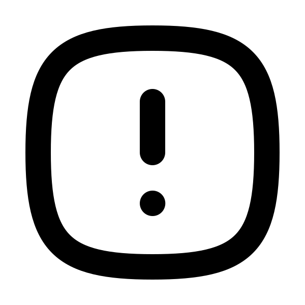 Alert Square Rounded
