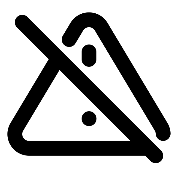Alert Triangle Off