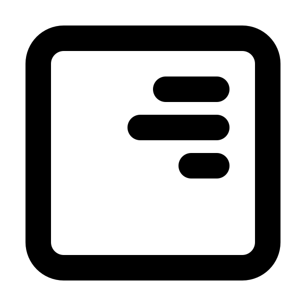Align Box Right Top