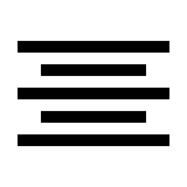 Align Center Solid Vector
