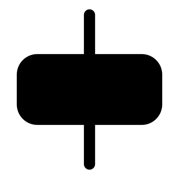 Align Horizontal Centers Vector