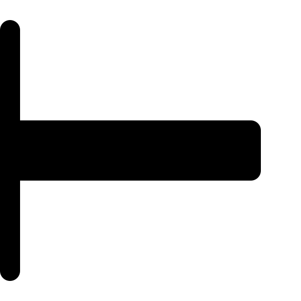 Align Left Vector