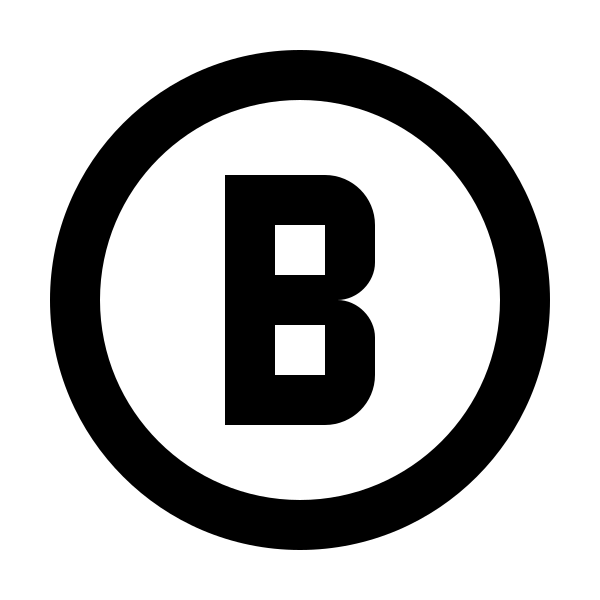Alpha B Circle Outline
