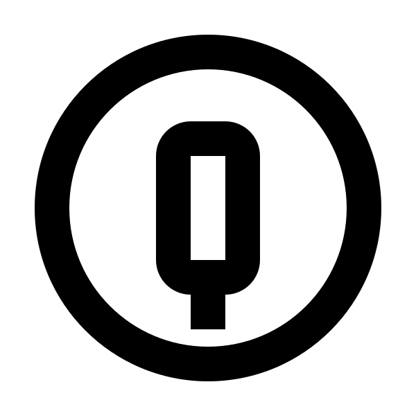 Alpha Q Circle Outline
