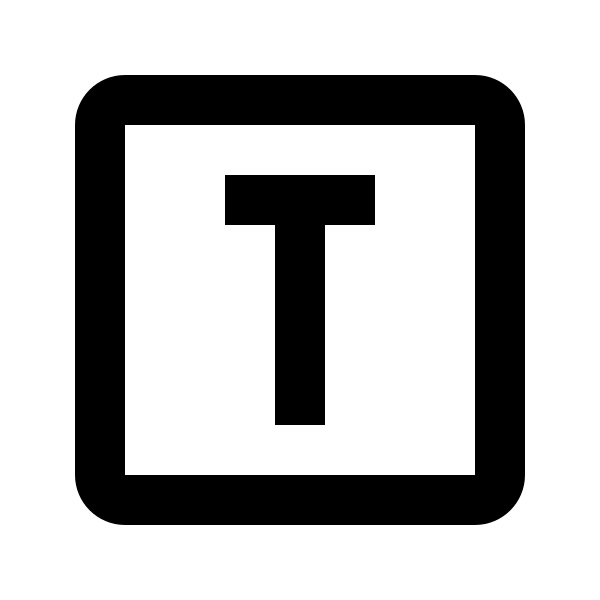 Alpha T Box Outline
