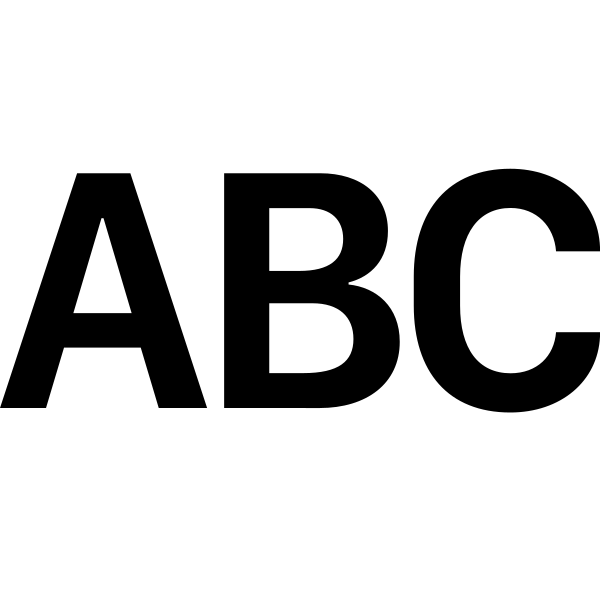 Alphabet Uppercase