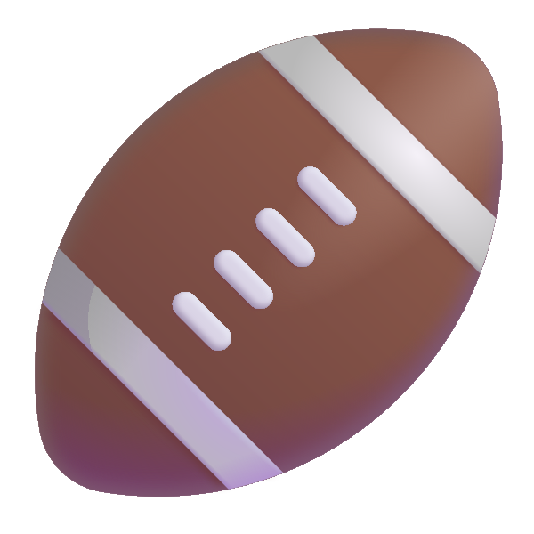American Football Color Vector